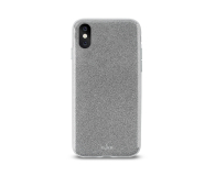 Puro Glitter Shine Cover do iPhone X Silver - 381594 - zdjęcie 2